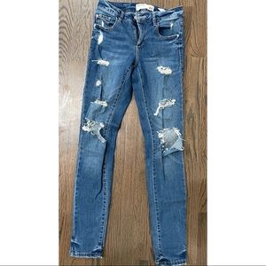 GARAGE, Ultra High Rise Skinny Jeans